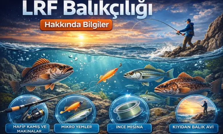 LRF balıkçılığı hakkında bilgiler - ekipman teknik ve taktikler