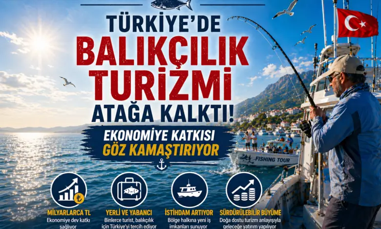 Türkiye'de Balıkçılık Turizmi Atağa Kalktı:
