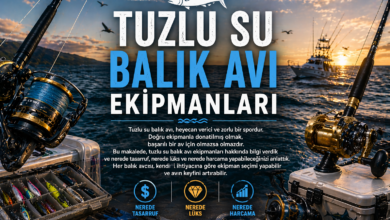 Tuzlu Su Balık Avı Ekipmanları