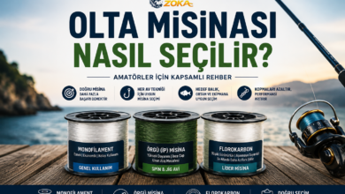 Olta misinası nasıl seçilir? Monofilament, örgü ve florokarbon misina çeşitleri