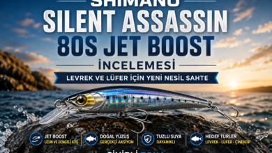 Shimano Silent Assassin 80S Jet Boost spin avı için sahte yem incelemesi