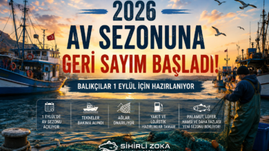 2026 av sezonu öncesinde limanda hazırlık yapan Türk balıkçı tekneleri