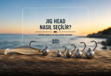 Jig Head nasıl seçilir? Farklı gramlarda jig head modelleri ve silikon yem ile hazırlanan rehber görseli.